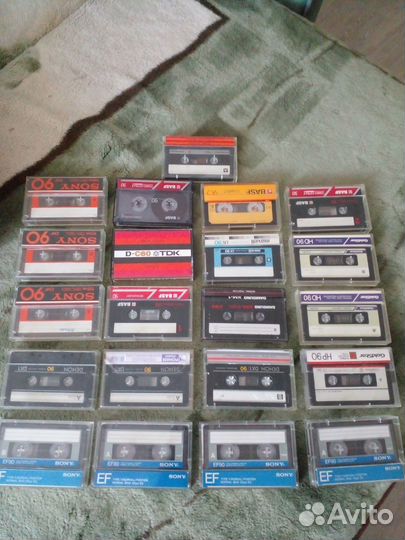 Аудиокассеты с записью