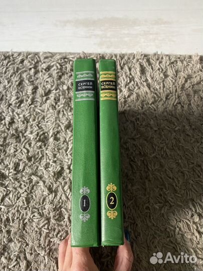 Собрание сочинений Сергей Есенин в 2 т