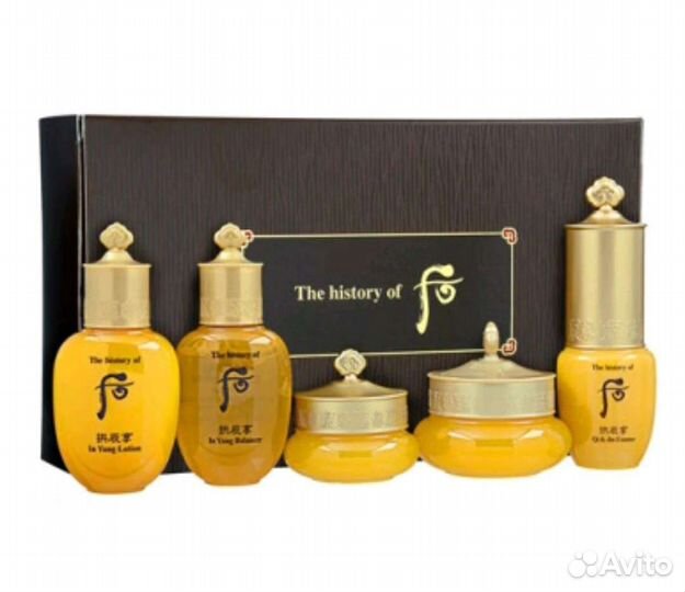 The History of Whoo Gongjinhyang набор миниатюр