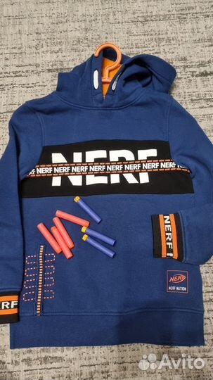Толстовка с капюшоном nerf 134/140