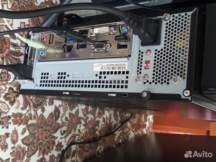 Компактный бодрый минипк i5-4570 gt 1030 8gb