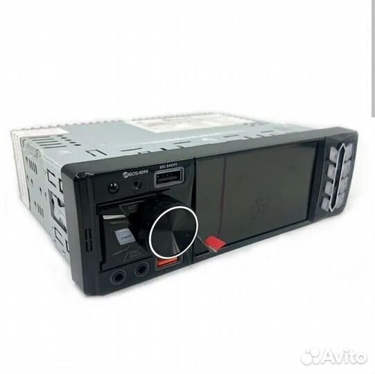 Магнитола 1Din с экраном D495MP5 Bluetooth AUX