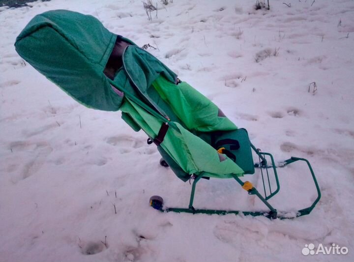 Детские санки коляска бу