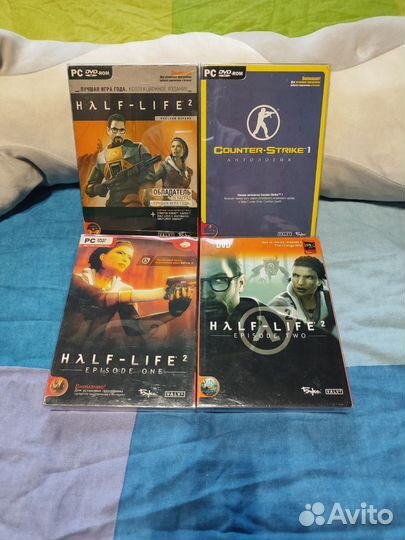 Компьютерные игры Valve в DVD Box