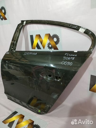 Renault Fluence Дверь Задняя левая Бу оригинал