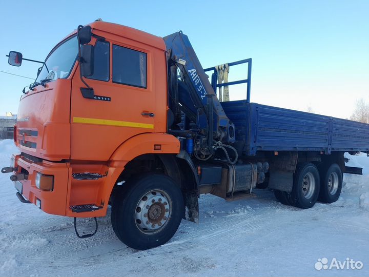 КАМАЗ 65111 с КМУ, 2017