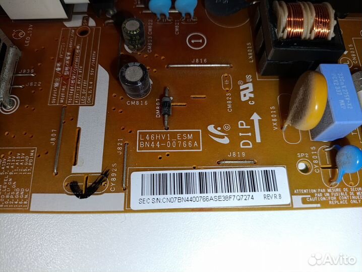 Плата питания BN44-00766A Samsung