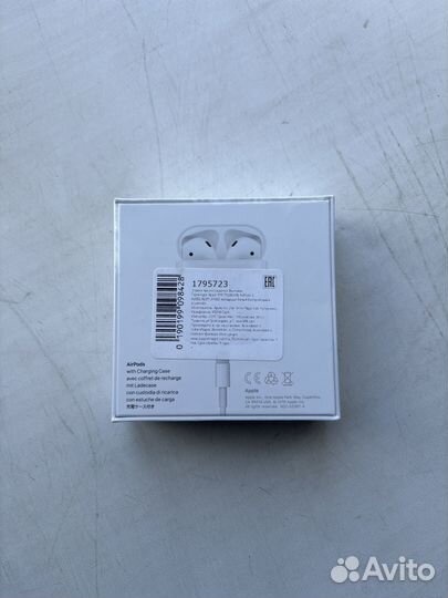 Наушники Apple Airpods 2 оригинал