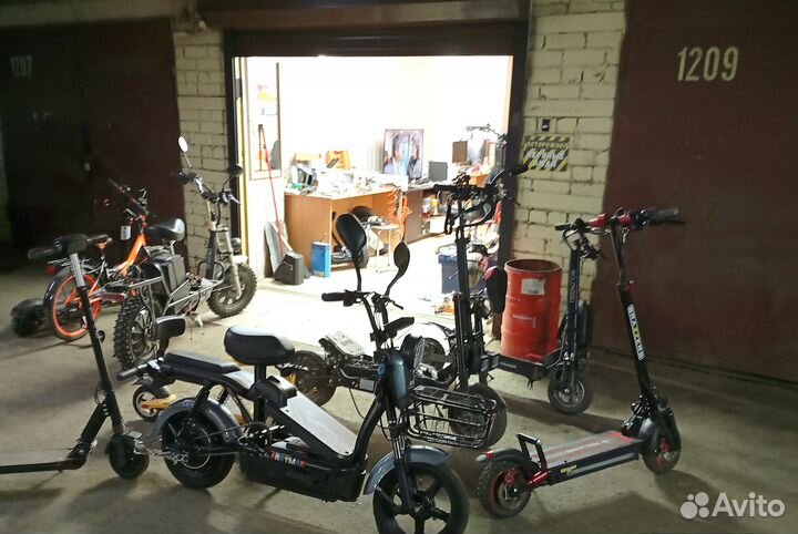 Ремонт самокатов, электротранспорта