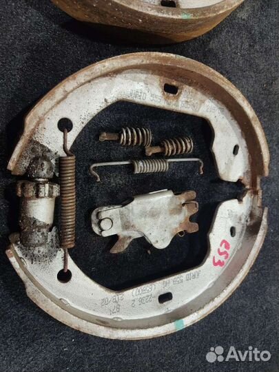 Колодки ручника комплект BMW X5 E53