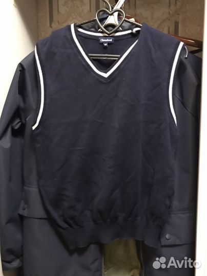 Жилетка для мальчика школьная 152