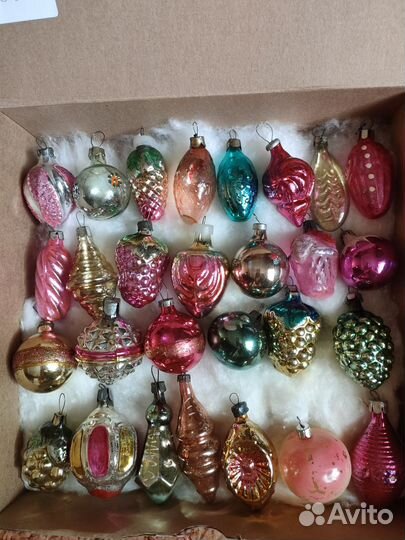 Елочные игрушки СССР