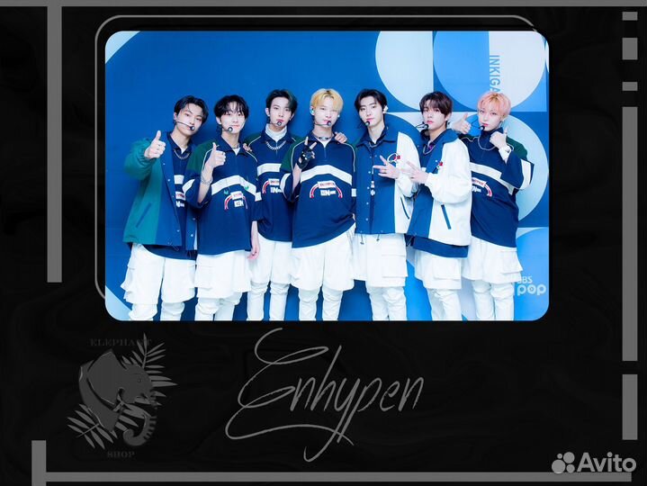 Набор карточек группы enhypen