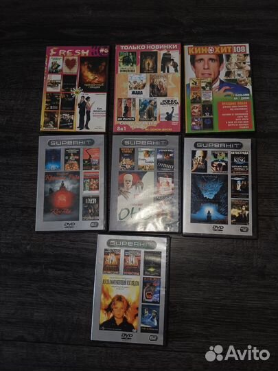 Диски игровые и dvd