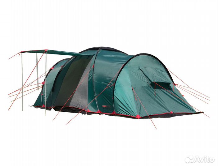 Туристическая палатка 4 местная btrace ruswell 4
