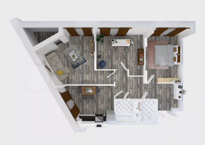 3-к. квартира, 79,5 м², 4/15 эт.