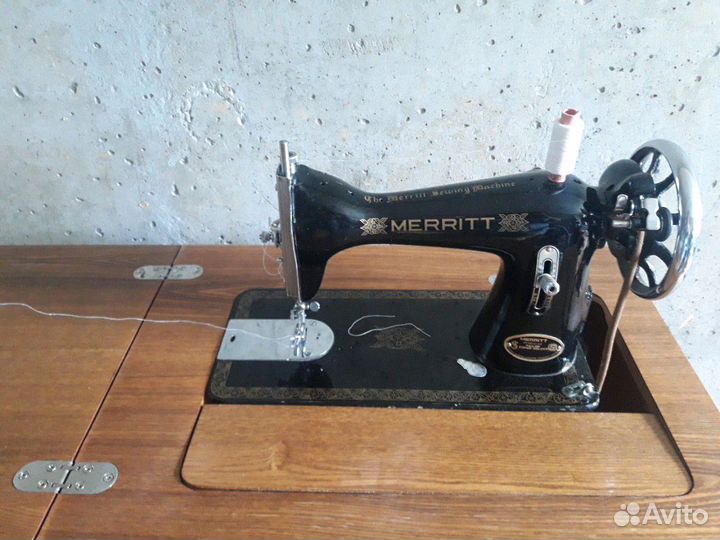 Швейная машина merritt с ножным приводом