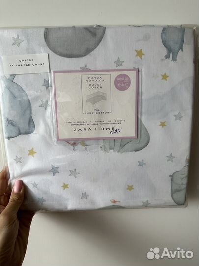 Zara home комплект детское постельное белье