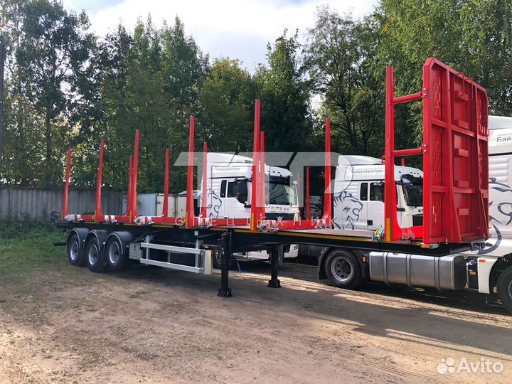 Полуприцеп лесовоз (сортиментовоз) Дизель-С 125210, 2023