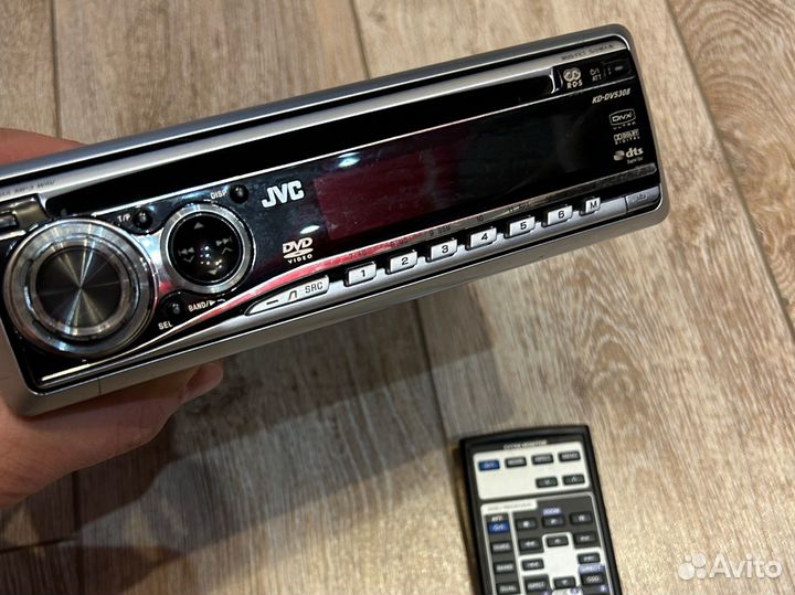 Автомагнитола JVC KD - DV 5308 бу