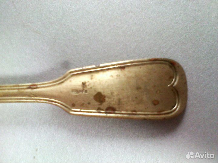 Вилка, начало 20в. Германия клеймо PFO и медведь