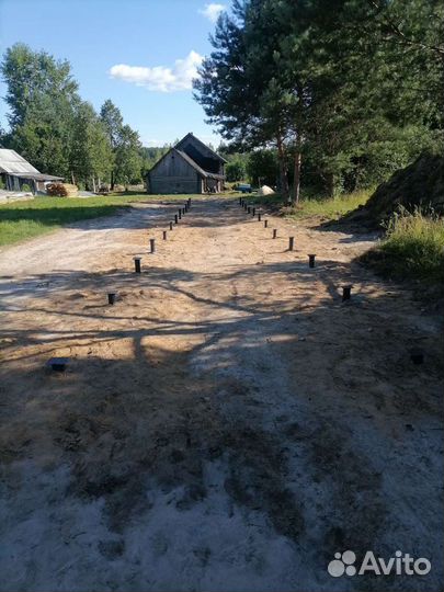 Винтовые сваи под ключ