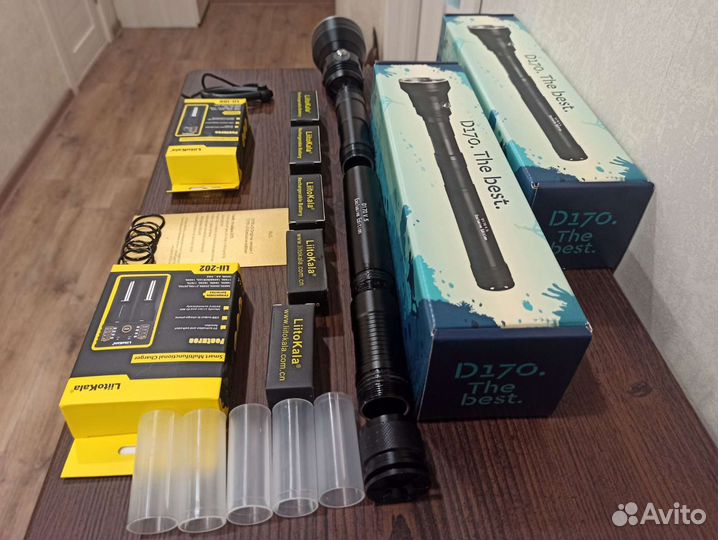 Лучший подводный фонарь D170 v.5 exclusive edition