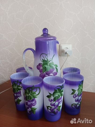 Графин кувшин со стаканами