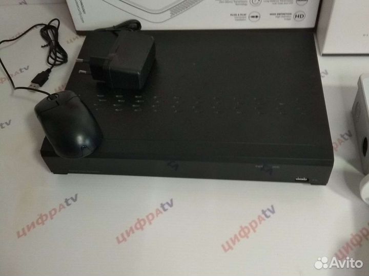 Видеонаблюдение 10 камер с микрофоном 4Мп