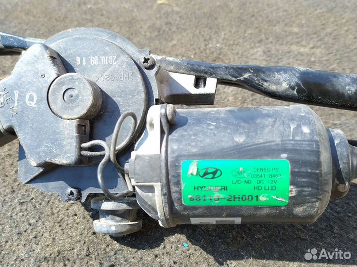 Трапеция дворников hyundai elantra HD