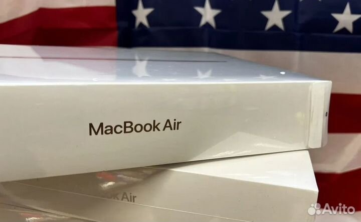 Macbook air m1 новый запечатанный золотой