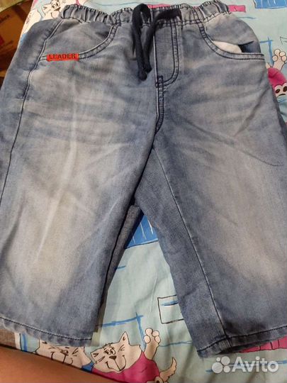 Шорты джинсовые на 8-10лет