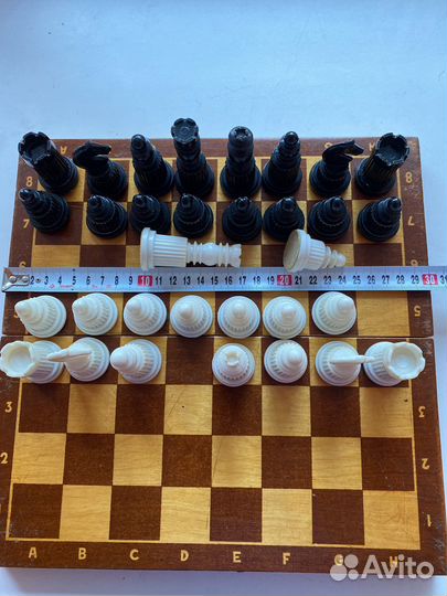 Шахматы СССР карболитовые 3