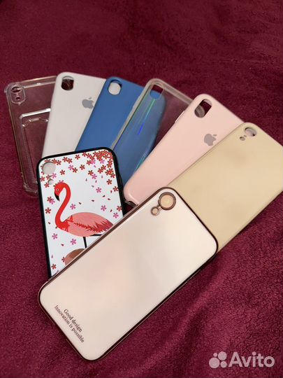 Чехол на iPhone xr (7 шт )