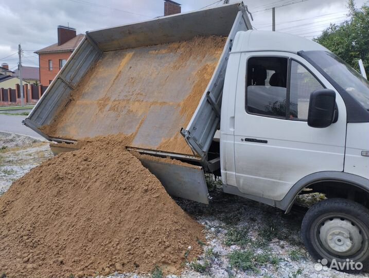 Доставка щебень песок