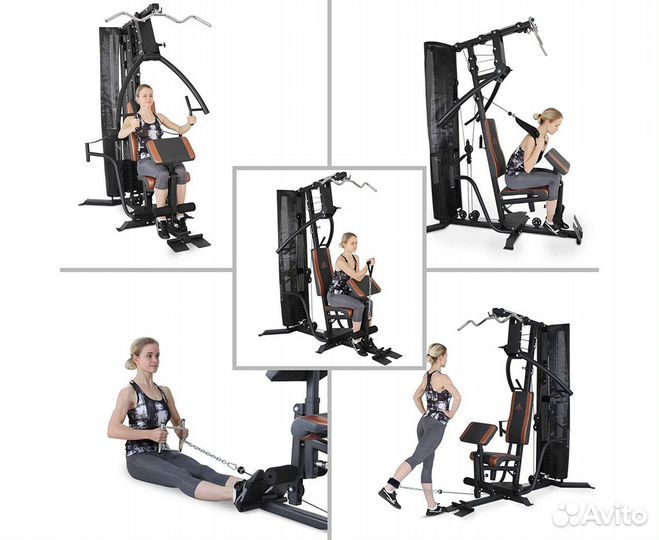 Силовой тренажер мультистанция DFC D5125