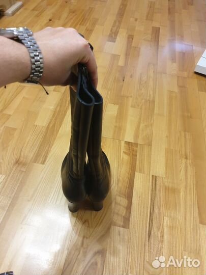 Сапоги женские зимние натуральная кожа