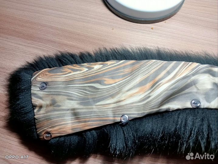 Меховой воротник песец