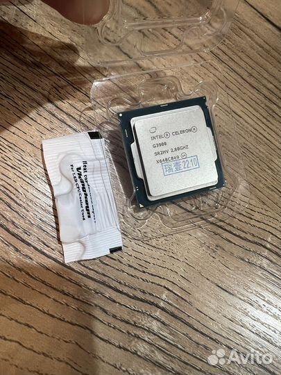 Процессор intel celeron g3900 lga 1151
