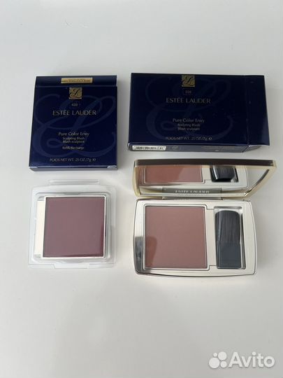 Estee lauder румяна 320 и запасной блок 420