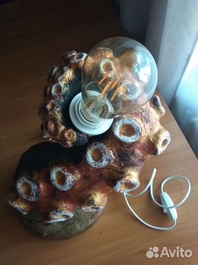 Светильник Авторская ручная работа Лампа настольна