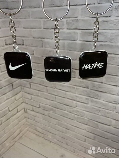 Брелки из 3D стикеров из эпоксидной смолы