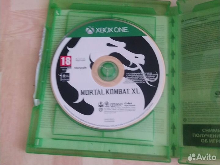 Диск Mortal Kombat XL для xbox one и xbox series