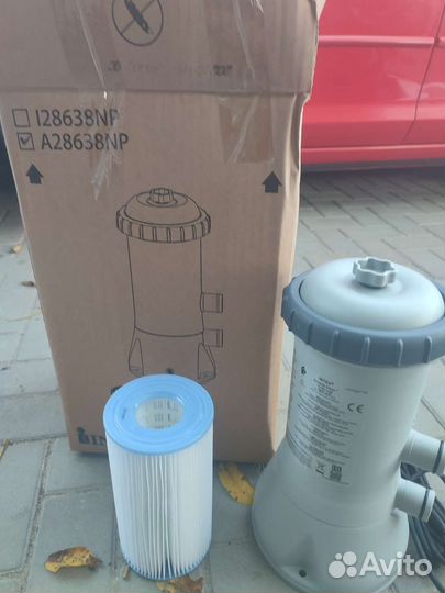 Фильтр насос для бассейна intex a28638np