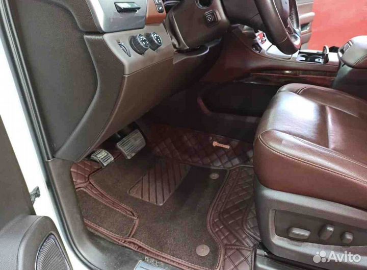 3Д коврики из экокожи chevrolet tahoe IV 2019