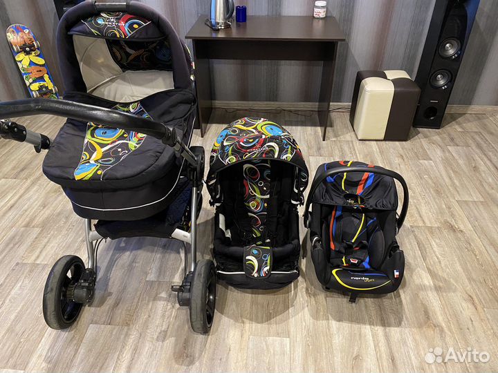 Детские коляски 3 в 1 бу