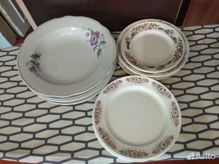 Тарелки дулево СССР