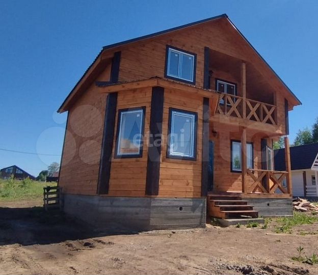 Дом 118 м² на участке 8 сот.