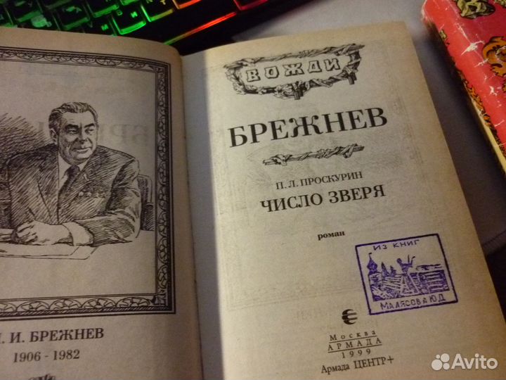 Книги: Андропов, Брежнев, Вожди в романах