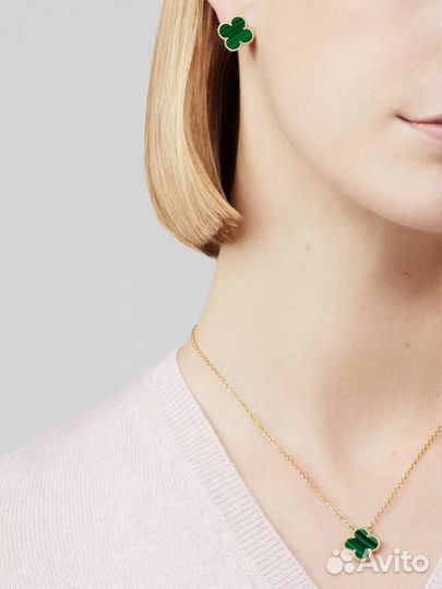 Серьги Van Cleef & Arpels Vintage Alhambra